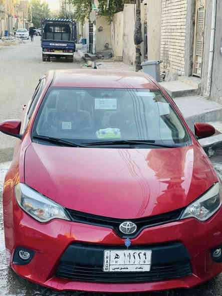 سلام عليكم كورلا 2015 ورد أمريكي LE ماشيه 84 ألف حادث بنيد او خشم الجملغ بدون دواخل بدون يرباك موصفات بصمت تشغيل مكينه 1800 مكفولات كير او مكينه 
رقم بغداد مميز السعر 120 او بيه مجال ***********
