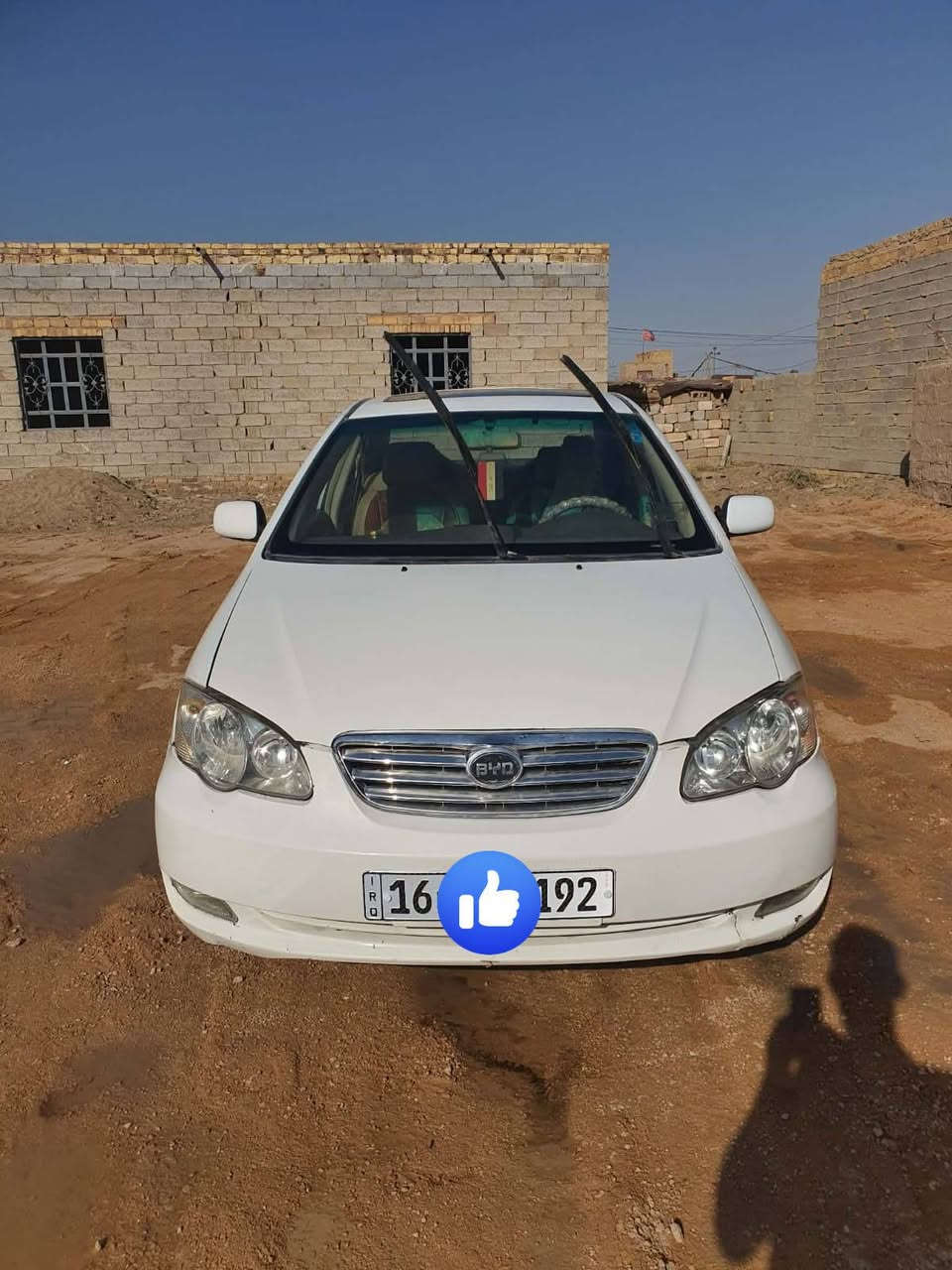 السلام عليكم
سياره للبيع بي واي دي إف ثري 12 خصوصي بسمي رقم قادسيه نكليزي سياره مكينه وكير تمام وحداديه نص عمر 
بيها ضربه يم قبق البانزين وبيها معجون 

السعر 38 

***********
