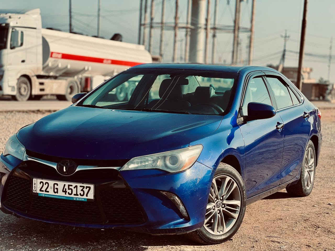 كامري 2016 أمريكي كير محرك شرط
رقم اربيل سنويه ل 28 
صدر وره  كدام شرط تدفئه تبريد كله شغال
الضرر موجود بسونار 
وشرط التحويل   السعر 148 وبيها مجال بسيط المكان الشرقاط ***********
