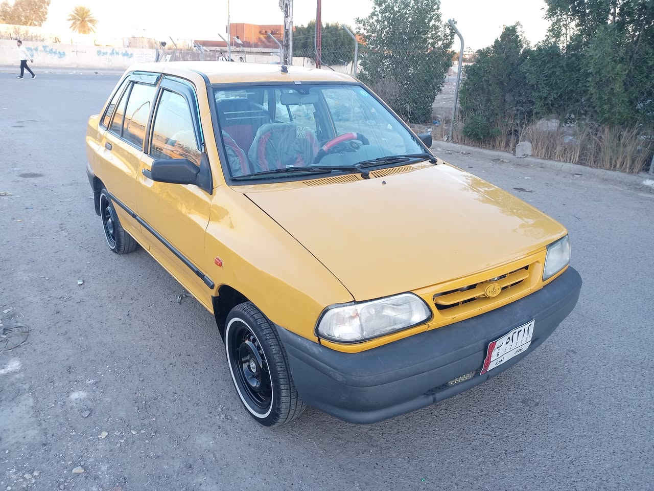 سايبا موديل ١٢ محرك لاصرف ولاتبخير صدر أمامي وخلفي جديد تخم تاير جديد تبريد ثلج دوشمه عام مشروع وطني مصفره من كلشي شواصي نظاف مكان السياره بغداد السعر ٢٨ وبيهه مجال قليل ***********
