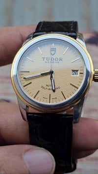 ساعة تيودور اصلي وكالة شرط الفحص   قطر 36 مكينة اوتماتيك سويسري زجاج ي...