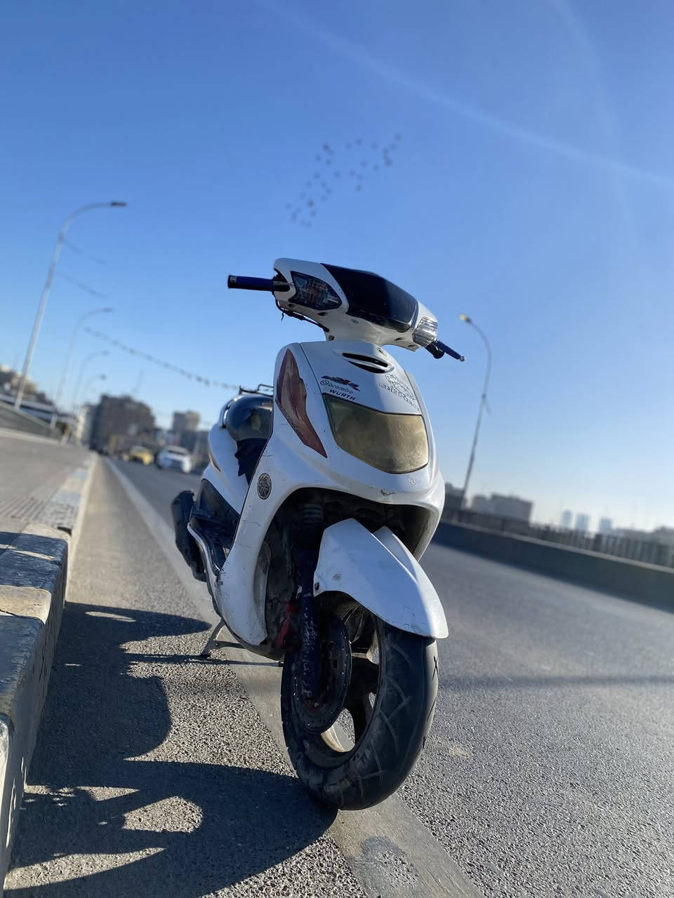 سلام عليكم
دراجه سكنس نثيه  وارد كوري دراجه كفر نضافه 90/100 محرك مكفول من اي شي دراجه معدل كافر بيها وشلعه مرتبه سلف هندر هورن لايت كله شغال دراجه تفيد للجنايه بيها فقط الكابريتر مالتها شويه تعبانه نكره الصبح لا خربطه ولا اي شي دراجه ما ناقصه اي شي الراغب بل شراء يتفضل 

***********رقم 

مكان الدراجه  كاضميه 

سعر 550بيها مجال حك الجيه دراجه كلش نضيفه
