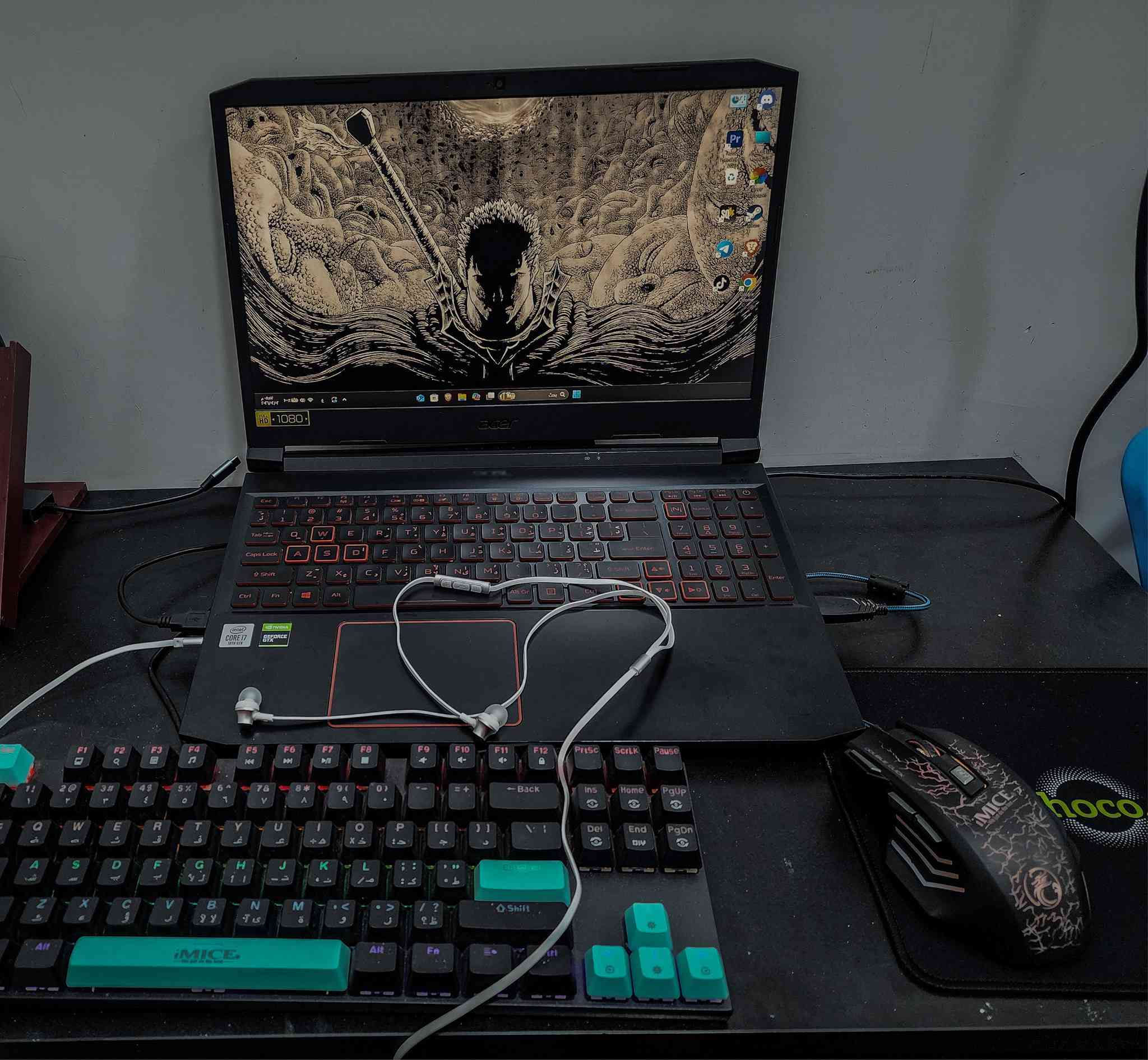ACER NITRO 5 لابتوب للبيع 
 المعالج:
Intel Core i7-10750H
 H جيل عاشر – فئة
كرت الشاشة:
NVIDIA GTX 1650  4GB (خارجي)
التخزين:
✔️ 1TB SSD M.2 
 الرام:
16GB DDR4
الشاشة:
FHD 1080p
60Hz
نسبة النضافة 95٪
ملحقات كامله ماوس كيبورد جنطة 
مكاني نجف


**إذا كنت صاحب هذا الإعلان وتريد حذفه لأي سبب، رجاءا أرسل رسالة إلى الدعم الفني**