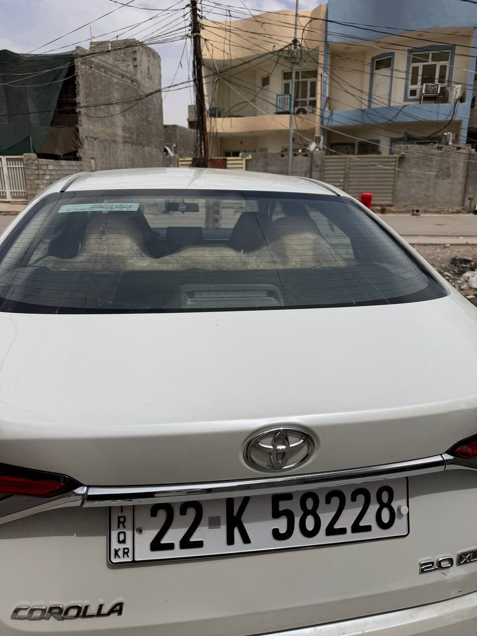 كورلا ساز ياباني اصلي وراد خليجي 2020 كلين  كفالة عامة محرك وكير  مواصفات فول فتحة حساسات اشارات بالمري كامره شاشه  ماعدا البصمة 
مكاني ديالى بعقوبة السعر 158 وبيها مجال 
للأستفسار اكثر الاتصال على الرقم ***********
