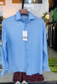 قميص زارا • خامة ثلج • مقاسات S-XXL
