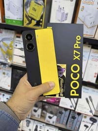 Poco x7 pro 512/16  Dimensity 8400 ultra  Camera. 50 mp  بطارية 6000  ...
