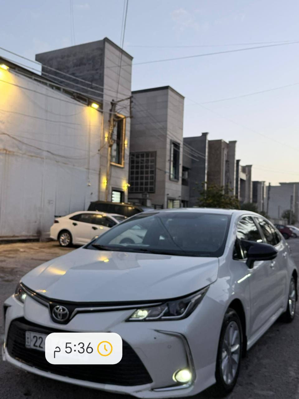 السلام عليكم
عيني شباب كورلا ٢١ خليجي ماشيه ٢٥٠
 بانزين شركة جيهان فول باستثناء الفتحه مكفوله بس الدعاميات بيهن كل وحده ربع صبغ
عنوانه ألانبار

السعر ١٦٠ وبيه مجال 

***********
