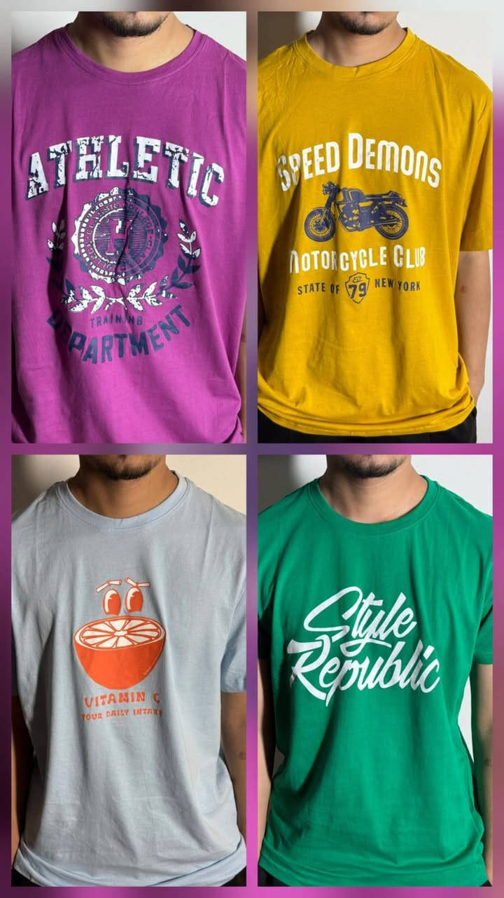 بمناسبة شهر رمضان المبارك اعاده الله عليكم بالخير والبركة عرض خاص التيشيرت 3.5 مع التوصيل داخل المجمع  و 3 بعشرة الألاف دينار .
المقاسات من s إلى 2xl.
للحجز *********** .
