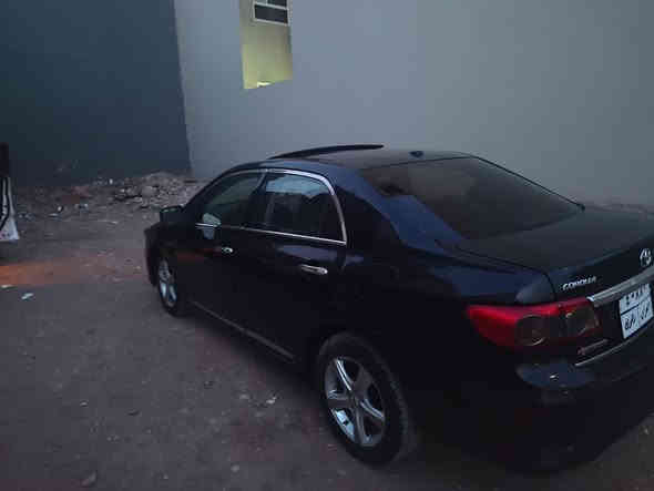 كورولا بيكاجو امريكي  Sفوول مواصفات 2011 كير محرك تبريد شرط  دواخل اسود فقط جانب النفر بدون صبغ و دعم بجم كبس صندوق كبس جانب السائق صبغ بدون دواخل صندوق و بونيد بيها بقصات سقف بخ جانب النفر بدون دعم صبغ السعر 97 و مجال 10 ورقات غرامه تنزل من السعر والرقم ***********
