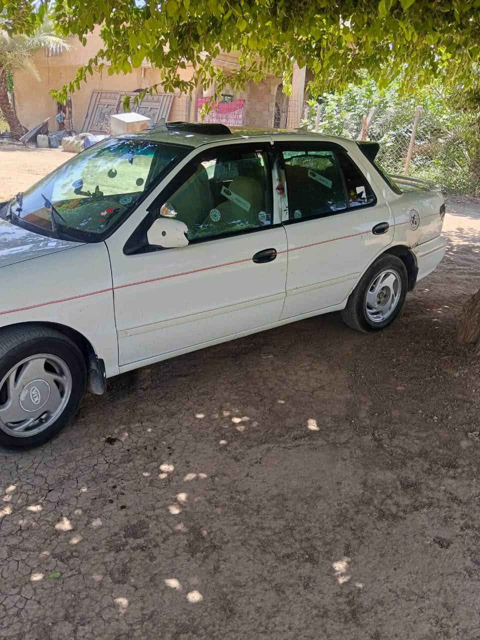 السلام عليكم
مكلف بل نشر 

كيا سيفيا للبيع موديل 95 تبريد شغال محرك  مفتوح  تخم اطارات جديد حداديه خير من الله ماعايزه كلشي تحويل مباشر السعر 45 وبيه مجال قليل  رجاءا المو شراي ليعلق علما اني جناي مكاني صلاح الدين بلد يثرب 
الهاتف ***********

