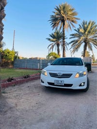 كورلا 2009 وارد امريكي حادثها جاملغ امامي عكس السايق بدون دواخل  مصبوغ...