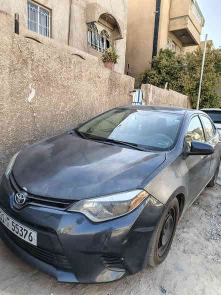 السلام عليكم
تويوتا كورلا مديل ٢٠١٥
السعر ١١٥ وبيها مجال عند المعاينة
السيارة بيها ملاحظات بسيطة يحتاجها ترتيبات 
رقم بغداد بسمي سنوية وهزة ورقم كلهن جدد
مكينة وكير وتبريد وكهربائيات بلاديةوحدادية كلها جديدة
السيارة مواصفات معروفةle بالإضافة إلى البصمة تشغيل وتبريد بيانو ضررها موضح بالصور
ماشية ١١٢ مايل
مكاني بغداد الكاظمية
***********
