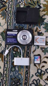 سوني DSC-W620 • ملحقات كاملة • نضيفه