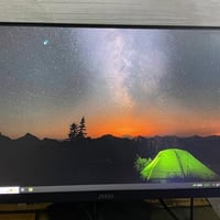 شاشة msi حجم 24 للبيع ips  165hz 1mls منفذين hd ومنفذ بورسبلاي اسم الش...