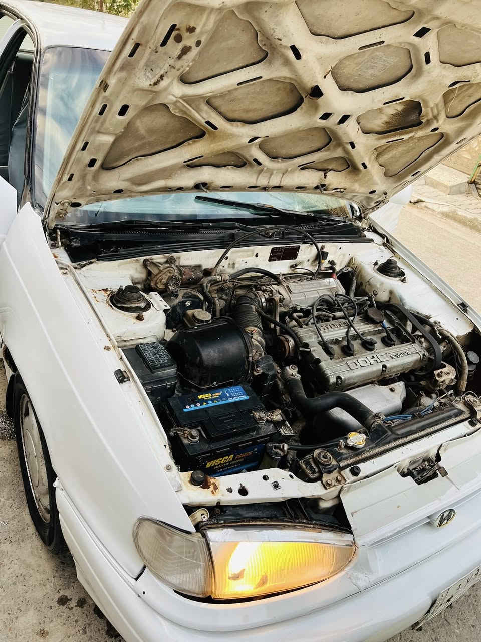 السلام عليكم 
النترا للبيع موديل 1995 سنويتها صاقطه 
مكينه مسكر  كير عادي 
شواصي نظيفه  فرممات شركه 
كير محرك خير من الله سياره كلش حلوه 
تخم تاير جديد سياره ما بيها اي ضربه 
دواخل نظيفه ترايها يخبل صدر نظيف 

 السعر :28 بيها مجال قليل 
العنوان:بغداد - الكماليه 
رقم الهاتف: ***********
