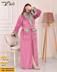 روب قديفة • مطعم بفرو • مقاسات L,XL,XXL,XXXL