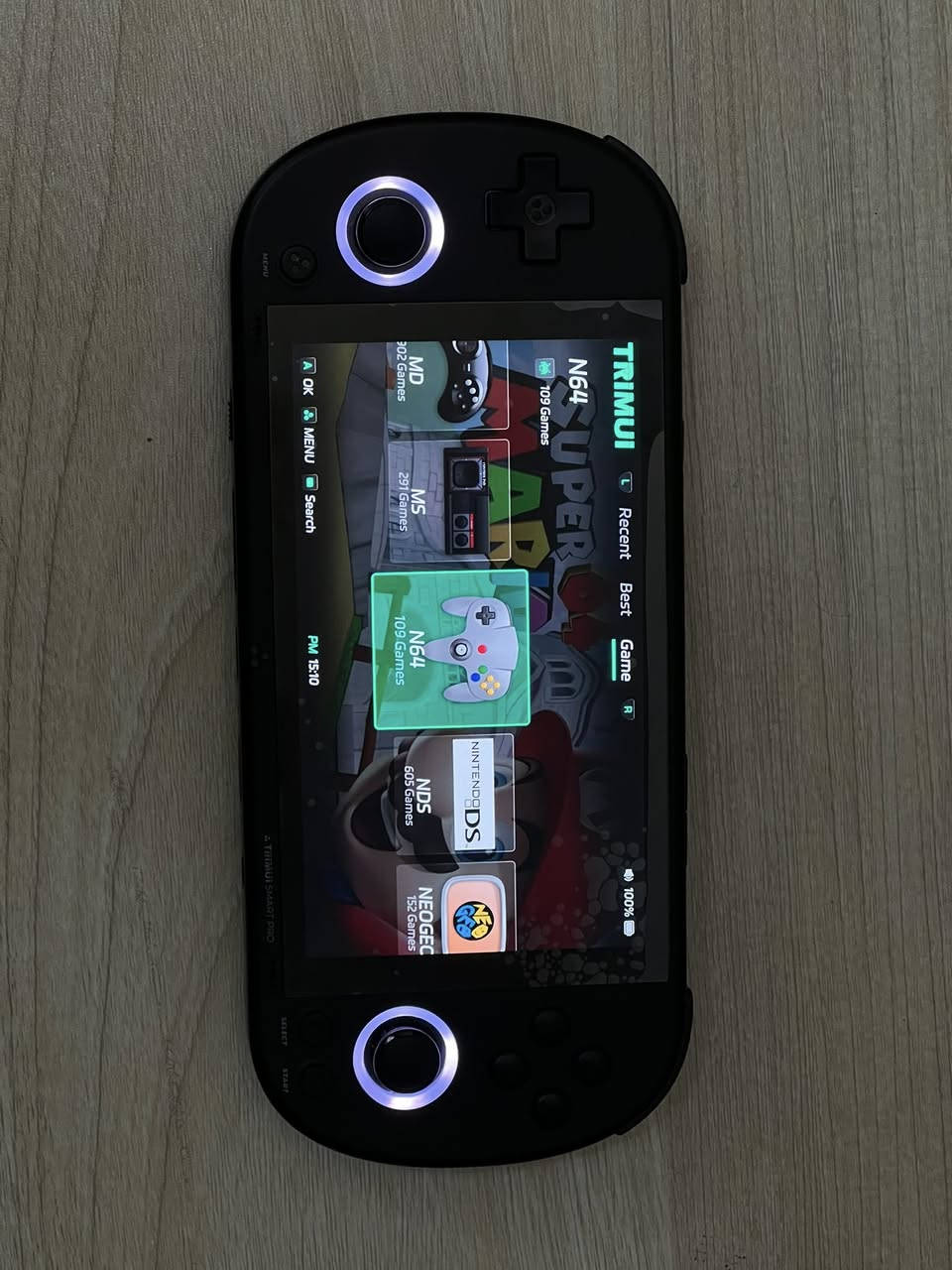 جهاز Trimui smart pro مع رام 256 GB جديد مو مستعمل *. الجهاز هذا هو جهال محمول Retro Handheld يحتوي على العاب الننتندو ٦٤ والننتندو دي اس والاتاري و العاب ال PSP وجزء من العاب البلي ستيشن 1 . يحتوي على اكثر من ١٢ الف لعبة من سوبر ماريو وزيلدا والعاب قديمة . مكاني بغداد واكو توصيل بغداد فقط السعر خاص


**إذا كنت صاحب هذا الإعلان وتريد حذفه لأي سبب، رجاءا أرسل رسالة إلى الدعم الفني**