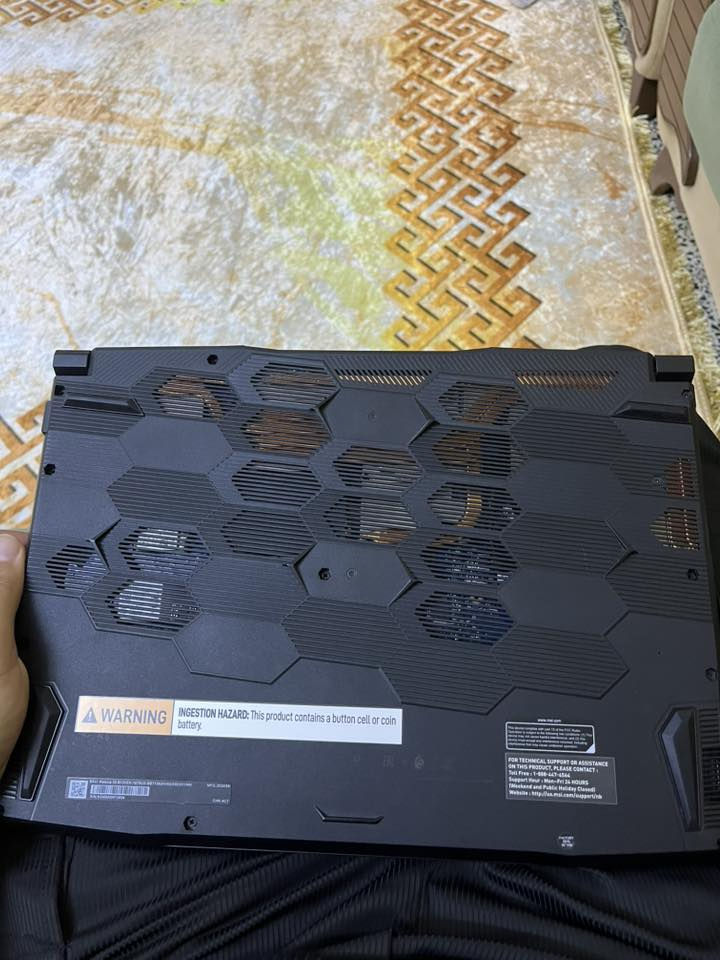 السلام عليكم شلون الشباب
لابتوب MSI KATANA  للبيع نضيف كلش شخصي  
مواصفاته
 i7-13620H
Ram 16 DDR5 
Hard 1T NVME
RTX 4050 6G 105W خام 
Screen 144HZ 

السعر مليون و 150 الف جهاز كلش كلش كلش نضيف مكاني بغداد 
للاستفسار متواجد واتساب ***********
