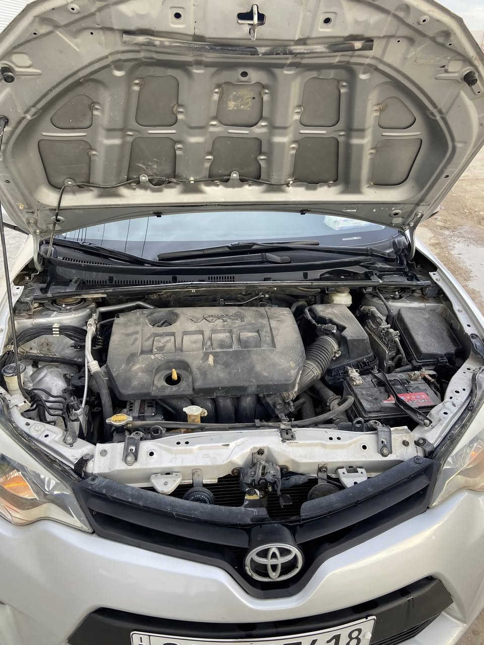 سلام عليكم كورله 2016 محرك شرط تخم تاير كهربائيات كلها شرط منضومت زنون جديده دوشمه السياره حيل حلوه ضرر فقط بنيد وبيها باردات شويه السعر 130 وبيها مجال بصيط 
للستفسار 
اتصل
***********
