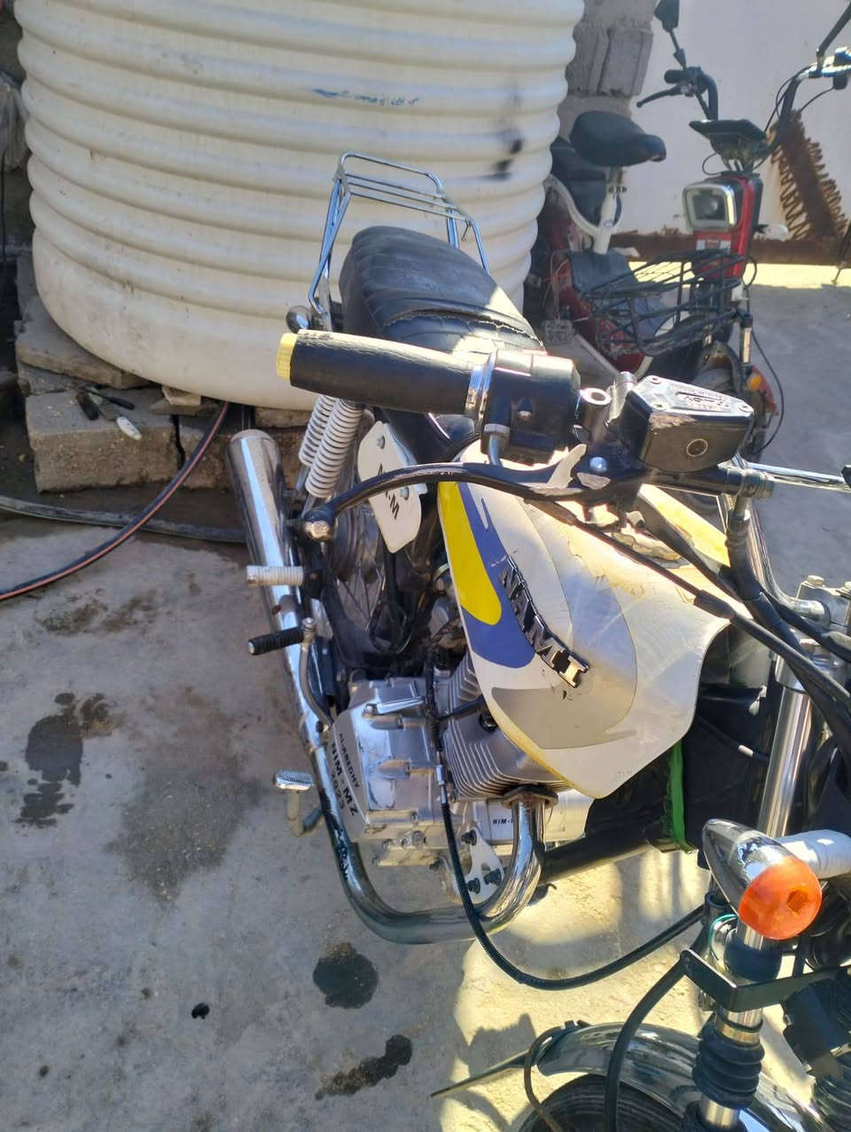 السلام عليكم دراجه للبيع كفاله عامه مكاني كربلاء قرب سيد اسماعيل اوراق اصوليه  موديل 2023تفاصيل ***********
