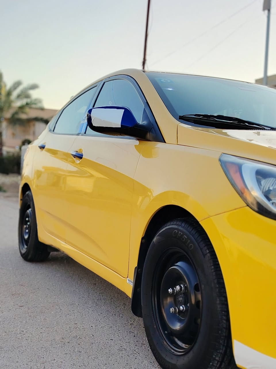 سلام عليكم اكسنت 2014 رقم بغداد بسمي سياره ضرر موضح بصوره رقم تلفون  *********** السعر 86 بيه مجال
