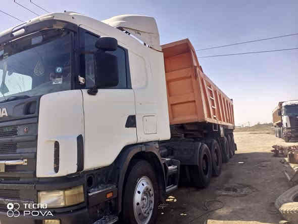 سكانيا للبيع موديل 2000انجكتر سياره بلعمل عربانه علم المانيا تخم تاير مجموعه براد16واحد تعليك مكفوله///***********
