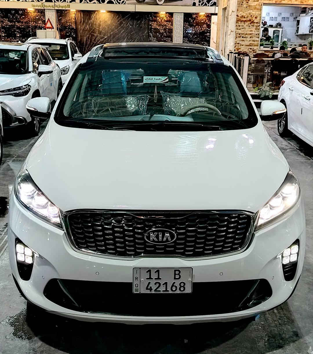 من رخصت أدمن المحترم
سورنتو خليجي موديل 2018
عداد ١١٤ الف
رقم بغداد نكليزي
بصمه تشغيل
بنو رامه
حجم المحرك ٣٥٠٠    ٦ سلندر
٧ راكب
٣ قطع تبريد
حساس أمامي خلفي بلادي
شاشه كبيره لمس
داخل جلد لونين بيجي
لايت عدسه عالي ناصي زنون نهاري ليلي
كشاف رباعي زنون
دوس
بردات خلفيه بلادي
كامره خلفيه دواره
كشن السائق وصدر كهرباء
مري شفط مع ترحيب 
درايف مود
تحكم أستيرن جهتين تلفون حاكيه 
٤ وضعيات قياده
السعر 23800$    ٢٣٨ ورقه
بيع أو مراوس حسب القناعه مكان السياره في بابل
***********
