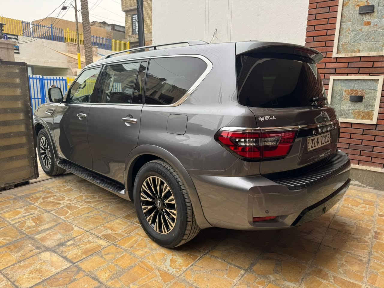 ‎🔥 نيسان ارمادا (باترول)  2023 – فئة S 🔥
‎بحالة ممتازة وجاهزة للاستخدام فوراً

‎🚗 الموديل: 2023
‎📍 الفئة: S
‎🎨 اللون: لون مميز وراقي
‎📊 العداد: 33,000 ميل فقط
‎🧾 التسجيل: مرقمة أربيل قبل أسبوع وبأسمي شخصيآ
‎🛡 السلامة: جميع الإيربكات سليمة 100%

‎🎨 الحالة:

‎ • صبغ جاملغ امامي فقط
‎ • السيارة نظيفة جداً ومرتبة
‎ • فحص ممتاز وجاهزة من كل شيء

‎⭐ أبرز المواصفات:
‎✔️ محرك قوي وأداء عالي
‎✔️ مقاعد جلد كهرباء مع تسخين
‎✔️ شاشة كبيرة + حساسات ورادار 360° كامرة خلفية
‎✔️ + أنظمة أمان متقدمة
‎✔️ نظام صوتي فاخر
‎✔️ تحكم بالمقود + مثبت سرعة
‎✔️ بصمة تشغيل وأبواب
‎✔️ مكيف خلفي ثلاثي المناطق

‎📍 العنوان: الدورة – شارع أبو طيارة
‎ 💵💰 دولار 39,500  (قابل للنقاش للجادين)

‎📞 للاستفسار:
***********
