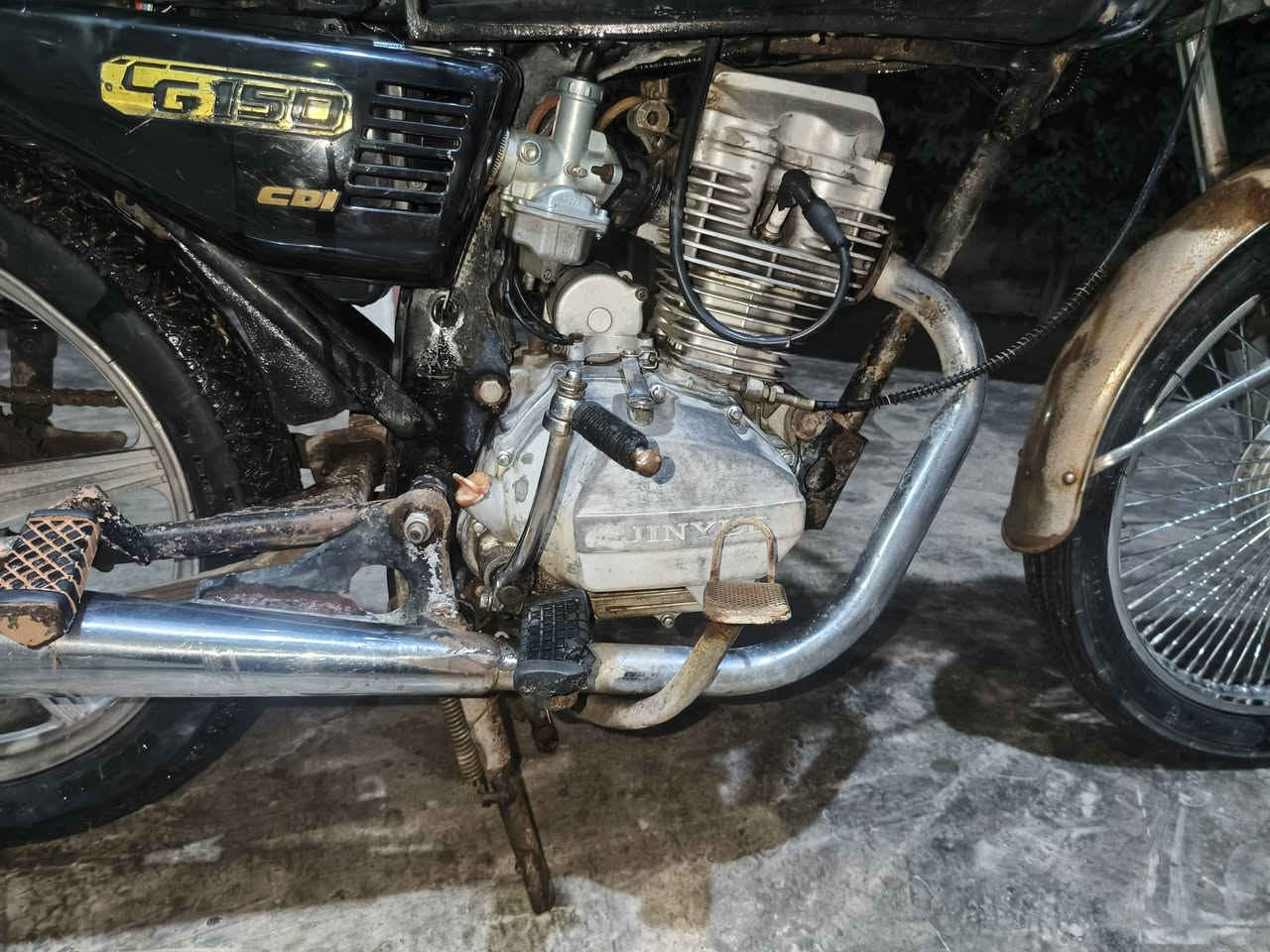 سلام عليكم دراجة للبيع تايرات. امامي وخلفي جديد ✅
كهربائيات شغالة سلف شغال ضفيره.✅ جديد السعر 150 وبيه مجال قليل . اتصل وتدلل. *********** مكاني ديالى شهربان
