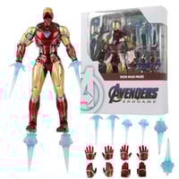 مجسم شخصية S.H.Figuarts Iron Man Mark 85 من Bandai.  يبلغ ارتفاع المجس...