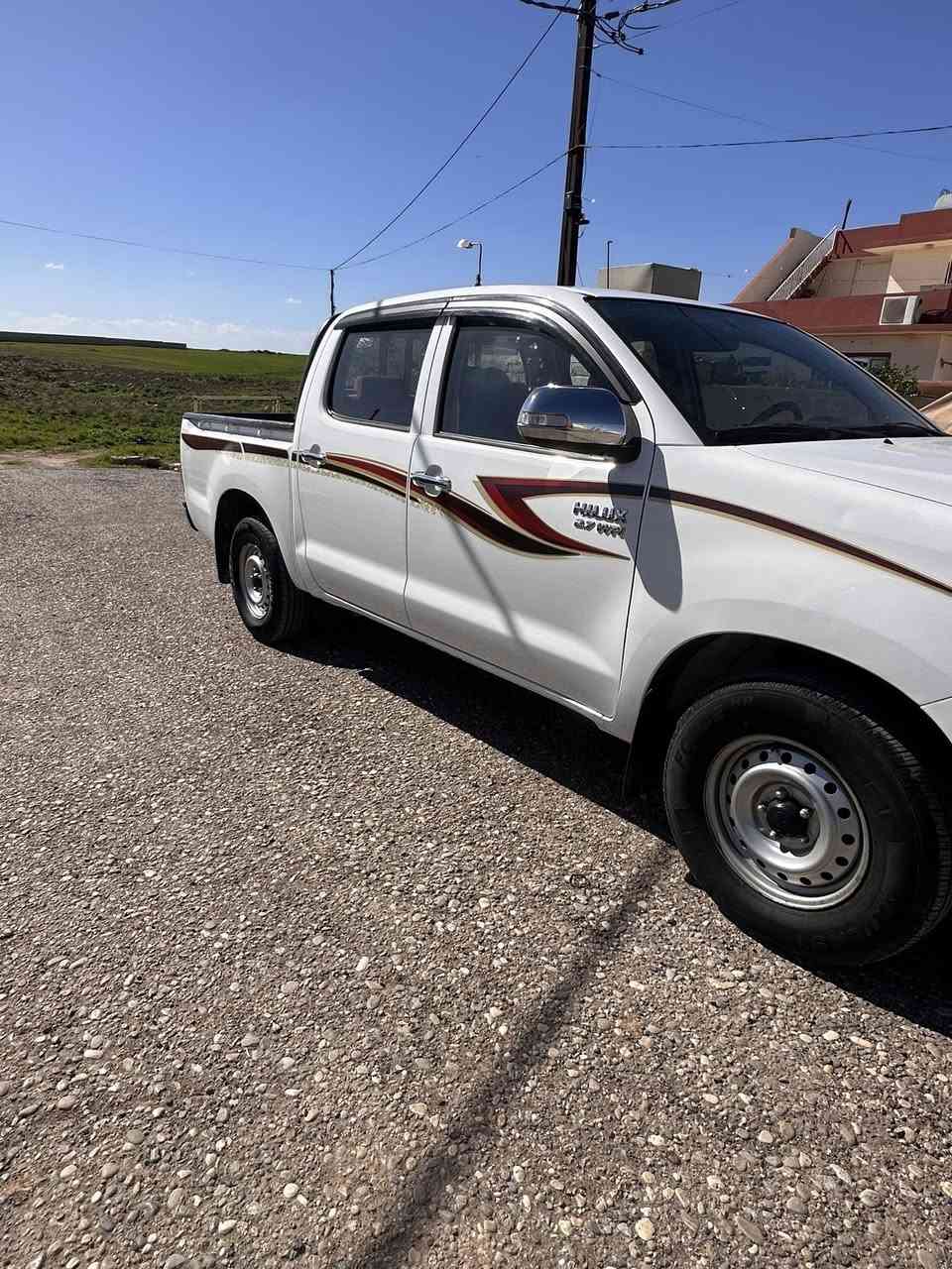 للبيع
هايلوكس 2014 شركة جيهان
كير عادي  مكفول كفالة عامة من الصبغ والضربة والبارد
شرط الفحص
كير ومكينة كله بشرط 
لا تبخير لا صرف 
سنوية جديدة 
رقم دهوك تحويل ثاني يوم بشرط
السعر 220 وبيه مجال 
العنوان/ قضاء تلكيف/ قرية تللسقف
للاستفسار
***********
