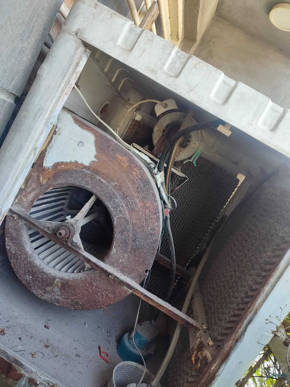 مبرده بهيج شكل قايش شغال محركها هم شغال واطيك حدايد وحلفات جديده وياها ب 35 الف مكاني بغداد الغزالية رقمي ***********
