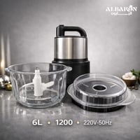 زجاجية • ٦لتر • دبل سكين