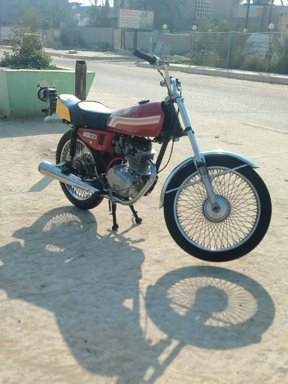 سلام عليكم. دراجة تايكر حربي للبيع شراي يتصل اوراق كاملة ***********مكاني ديالى بعقوبة تعمير جديد كلة ٢٦
