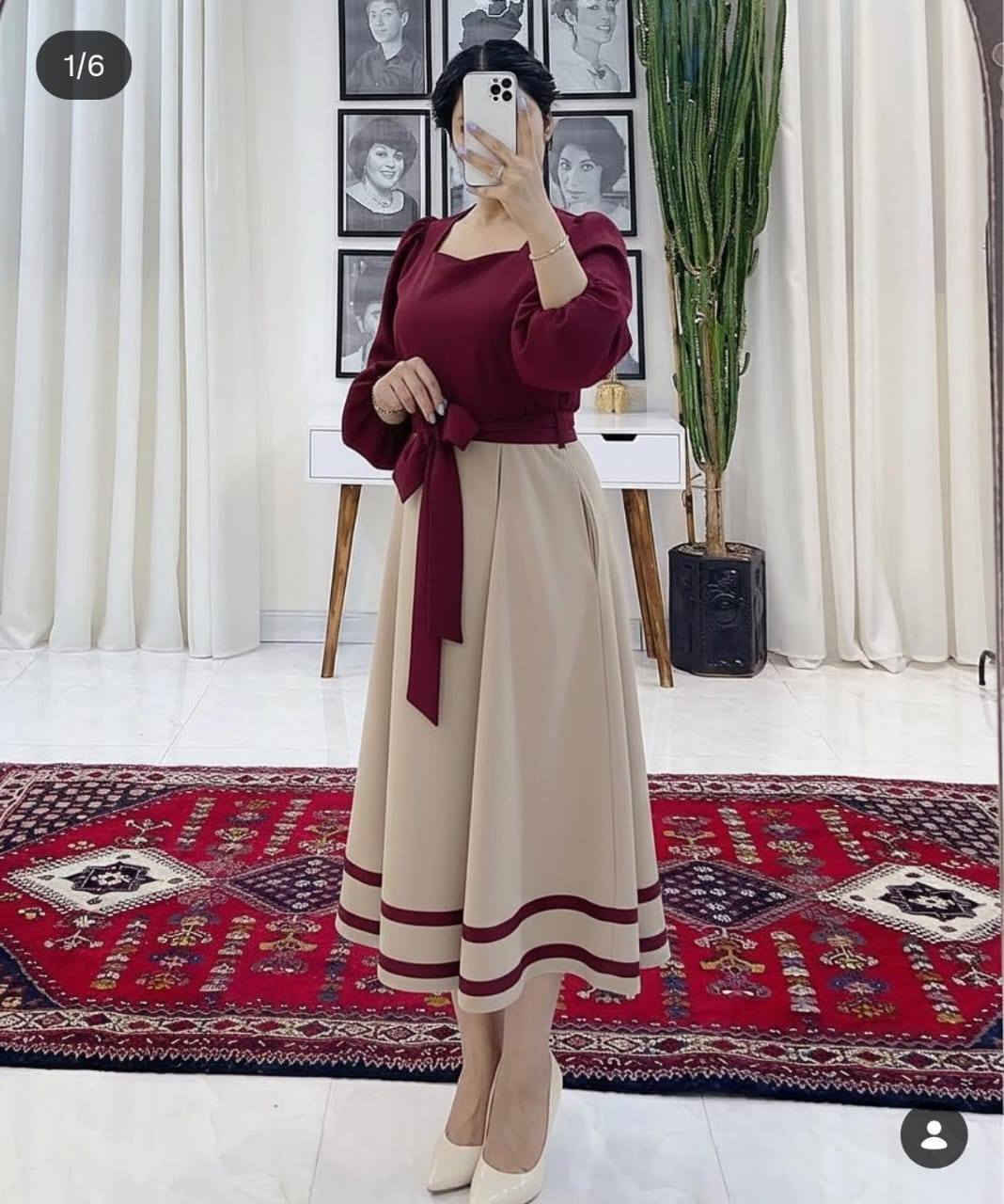 Jx.     B889
تكراااااااار  بكمية ضخمة واضافة لون جديد
كمية مفتوحة اشتغلوا براحتكن

تريند 
سيت تنوره وقميص قماش هاي كواليتي

قطعه تقيله فوق الوصف

قماش باربي مستورد نخب اول

تنوره بيج قميص خمري
تنوره بيج قميص كحلي
تنورة بيج قميص زيتي 
مطاط زم عضهر القميص

سايز واحد 38..40...42

السعر


**إذا كنت صاحب هذا الإعلان وتريد حذفه لأي سبب، رجاءا أرسل رسالة إلى الدعم الفني**