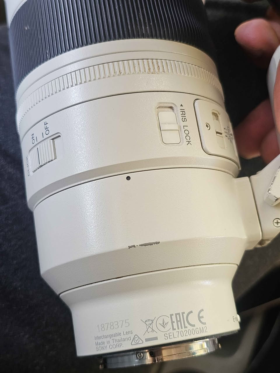 عدسة سوني 70-700 f2.8 جي ماستر  الاصدار الثاني نضيفه كلش سعرهه مليونين و200 مكاني كربلاء توصيل معندي كربلاء, العراق


**إذا كنت صاحب هذا الإعلان وتريد حذفه لأي سبب، رجاءا أرسل رسالة إلى الدعم الفني**