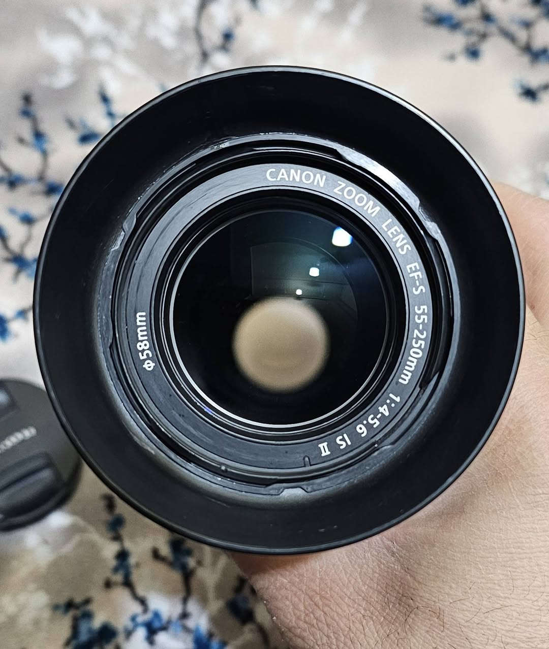 السلام عليكم
 عدسه كانون 55 250 العدسه جدا نضيفه 
السعر ١٢٥ مكاني نجف موجود توصيل للاستفسار المراسله او الاتصال ***********
