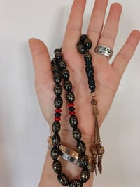 مسبحة • حبة فحلة • شرابة نحاس