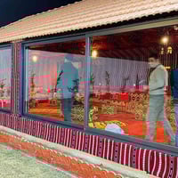 قطعة ارض واسعة تباع ٥٠٠ او ١٠٠٠ متر واجه ٢٠  ونزال ٥٠ متر ع شارع الرئي...