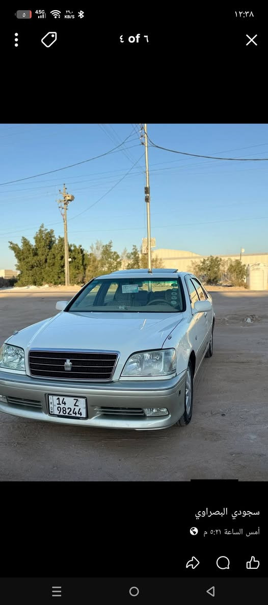 جنون ملكه كراون للبيع
موديل 2002 سياره فول مواصفات دكمتين
سياره فتحه برده خلفيه مرايات أم الاشاير سياره جديده 
على آخر حبايه ما إذب  عليه ربع سياره جاهزه 
رقم بصره دولي قرار 48 
مكان سياره بصره خور الزبير 
السعر : 150 وفيها مجال بسيط 
رقم الهاتف :***********
