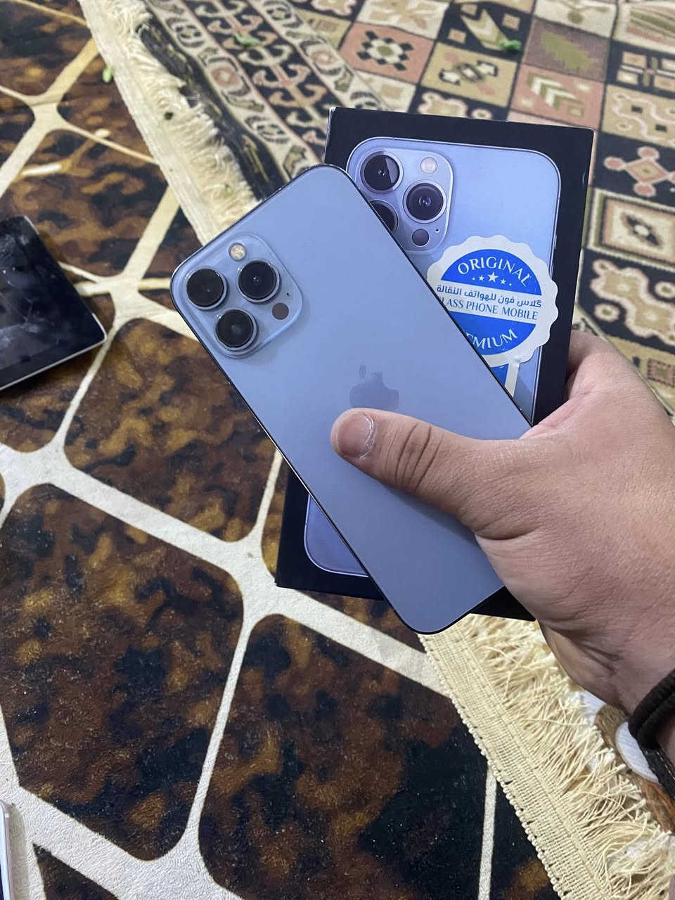 ايفون 13 برو ماكس
مبدل شاشه وبطاريه  ذاكره ٢٥٦ شرق اوصط سعره ٥٠٠ الف بس مجال مكاني ميسان حي الخضراء ***********
