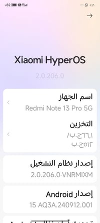 ريدمي نوت ١٣ برو • نظيف • الدورة