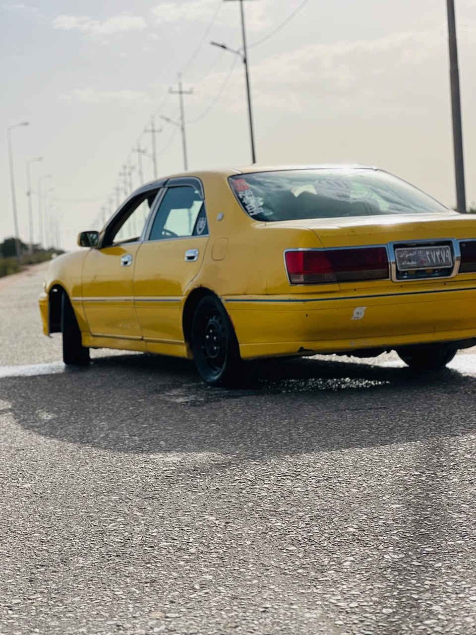 سلام وعليكم جنون للبيع كصتين رقم صدامي توني مصعدها هزه ومكمل باقي بس تمشي بجرائات التحويل وكاله ثاني يوم 
مكينه كير فيفتي غاز بانزين تبريد شغال حداديه80بل100 تايرات نص عمري بديها مكفول من الضربه عده هاي الي يم لايت 
البنيد ولدعاميه جدد صبغتهن صبغ عادي علمود اعبرها الهزه السعر 35 مكاني بصره فاو ***********
