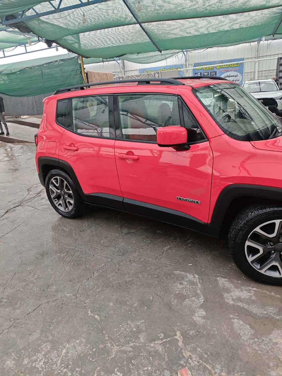 سلام عليكم
السيارة : جيب رينيجيد
السيارة نظيفة وعلى ايدي وماشيه بس 37 

 الموديل : 2018

اللون : احمر

اللوحة : بغداد

السعر 138 $ورقةوبيهه مجال 

حادث السيارة : چاملغ خلفي

_____________________

الــمــواصــفـــات  فول عدا الفتحة:-

{1} بصمة تشغيل + ابواب

{2} شاشة كبيرة  

{4} انضمة قيادة : اوتو

{6} كامرة خلفية دوارة مع الستيرن 

{7} لد نهاري  

{9} سايد بريك بصمة 

{10} مانع انزلاق 

{11} فول تحكم ستيرن 

{12} جام اوتو يصعد دكمة وحدة وينزل كذلك

{13} منافذ USB

كشنات جلد 

كشنات تدفئة

ستيرين تدفئة
للتواصل على الواتس اب
‏‪0783 867 8677‬‏
