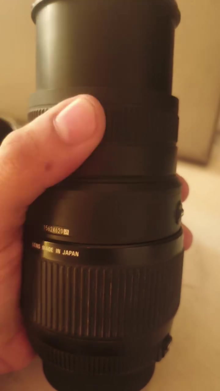 عدسة سيگما نيكون 70-300 بيه مشكله بسيطه مثل مموضح بالفيديو، خلي سعرك واني اراسلك، مكاني ميسان / العمارة


**إذا كنت صاحب هذا الإعلان وتريد حذفه لأي سبب، رجاءا أرسل رسالة إلى الدعم الفني**