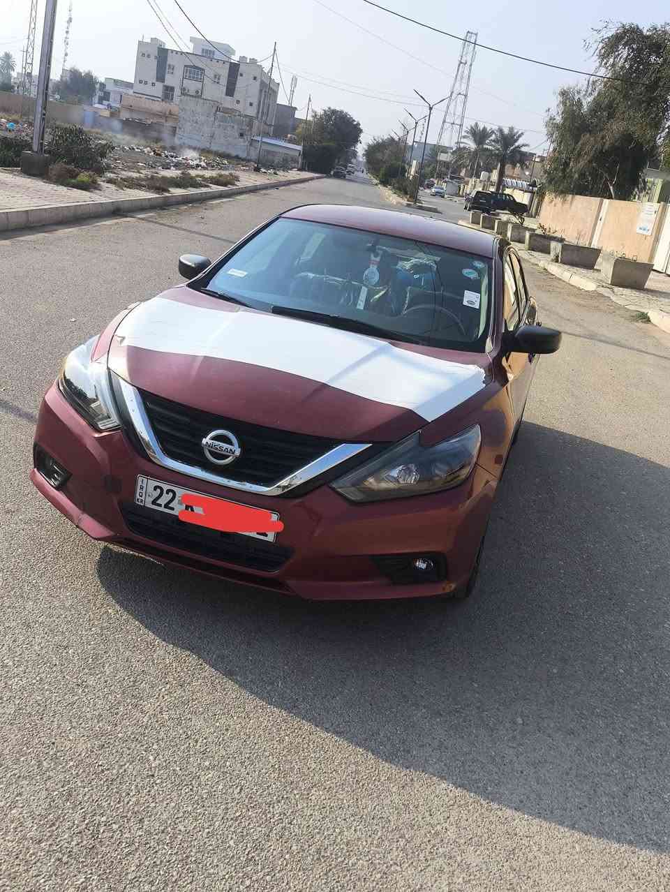 ‏NISSAN ALTIMA
موديل 2016 لون ماروني

للبيع فقط بدون مراوس بدون اقساط 

حجم محرك (2500) 4 سلندر 

كير محرك شرط مامفتوح

رقم شاصي (1N4AL3AP4GC230812)

هزه جديد رقم اربيل دولي سنويه لل 2030 جديد 

مواصفات سياره 

 فتح بيبان صندوق بصمه تشغيل بصمه  شاشة كاميره خلفيه تحكمات ستيرن طرفين وباقي مواصفات معروفه...

سياره صدر أمامي خلفي جديد كهربائيات كل شغال تبريد شغال تخم تايرات جديد 

:.3قطع بدون دواخل /قطعتين جاملغ صبغ  فقط بدون تبديل 

القطعه الثالثه بنيد تبديل فقط 

سونار بالمنشور موجود 

سعر...(110$) وبي مجال بسيط 

رقم هاتف:.(‏ 0772 973 1334 ‏ )

عنوان:. ديالى شهربان📍
