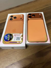 ١٧ برو ماكس برتقالي سيم كارت za نظافة ١٠٠٪؜ بطارية ١٠٠٪؜🔋عدد دورات ٤٢ ...