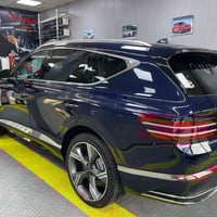 جنسيز gv80 2025 برستيج فول ماشيه 10 ميل حادثها موضح امامكم   بارد جامل...