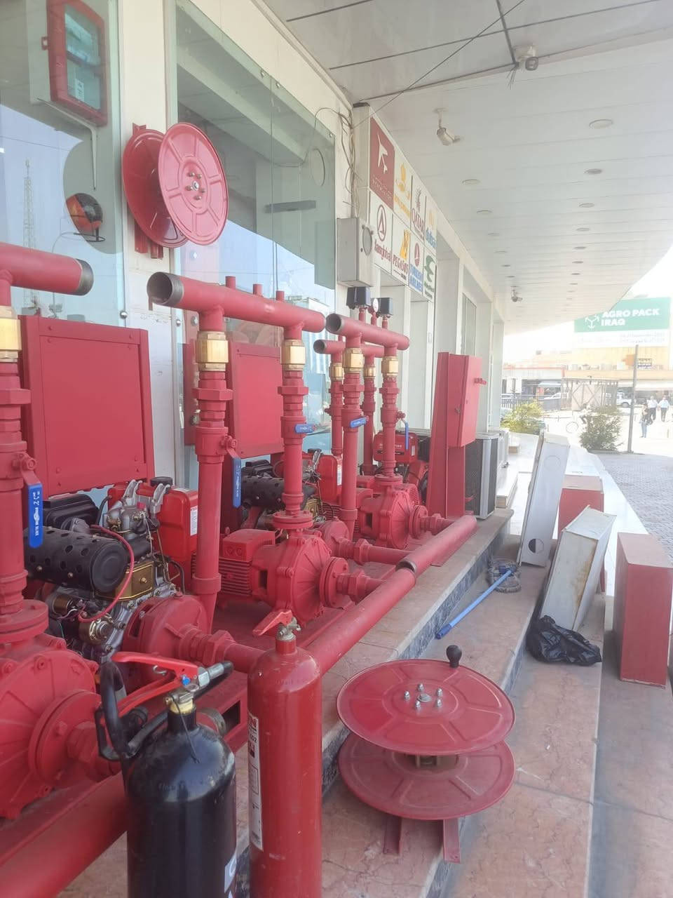 كادر كامل شغل تاسيس حريق استفسار اتصال على رقم ***********رقم بيها واتساب هم
