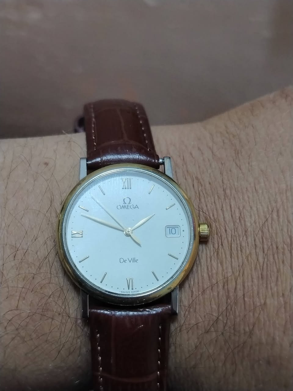 تحيه طيبه
للبيع تحفه من تحف اوميكا نصف ذهب 

ديفيل

بطاريه كوارتز

القطر 32 

السير مستبدل والبوك مستبدل 

النظافة ممتازة جدا


**إذا كنت صاحب هذا الإعلان وتريد حذفه لأي سبب، رجاءا أرسل رسالة إلى الدعم الفني**